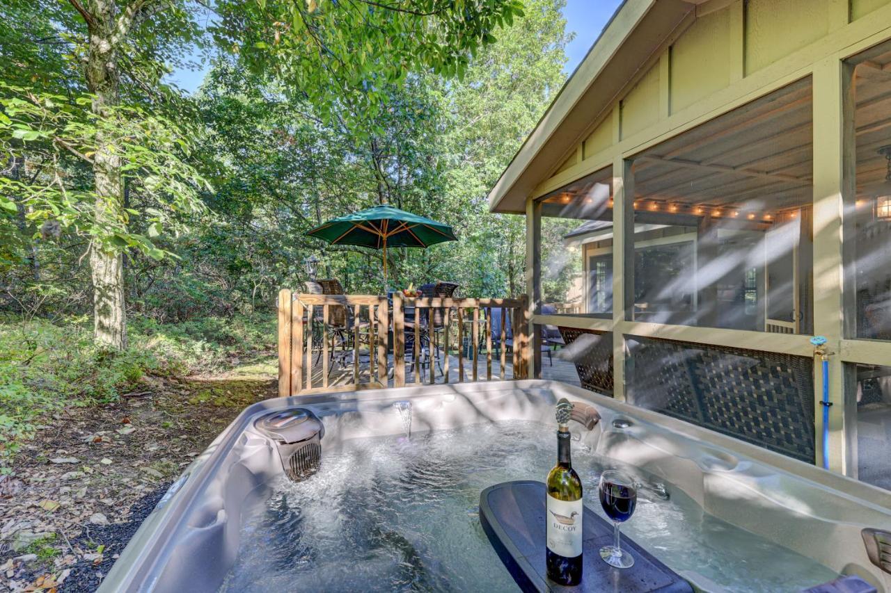 Pocono Mountain Home , Hot Tub- 1 Mile To Skiing! Tannersville Eksteriør bilde